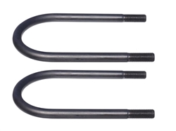 1968 - 1969 Chevy II Nova Correct OE Style Rear End Axle Housing Tube U-Bolts 6-1/8", Pair