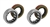 Rear End Axle Bearing and Seal Set, 10 or 12 Bolt, 2 Bearings and 2 Seals