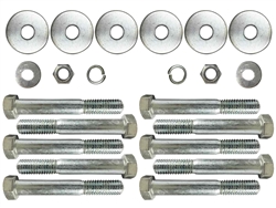 1968 - 1972 Chevelle Coupe Body Mount Bolt Kit, Except Convertible