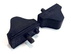 1968 - 1972 Nova Lower A-Arm Control Rubber Bumper Stopper Set, Pair