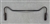 1973 - 1977 Chevelle Rear Sway Bar, 7/8" Inch Diameter, Original GM Used