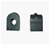 Front Sway Bar Rubber Bushings with Center Dome Bump, Pair