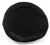 Custom Fitted Spare Tire Cover in Black Felt