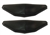 1969 - 1972 Roof Rail Weather Strip Channel Corner Connector Black Plastic Insert Trim Window Guides ( PAIR )