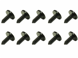 1966 - 1972 Rubber Weatherstrip Retainer Clips, Nail Head 10 Pack