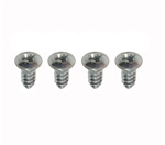 1964 - 1972 Chevelle Door U Jamb Rubber Weatherstrip Seal Installation Screws, Set of 4