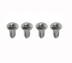 1964 - 1972 Chevelle Door U Jamb Rubber Weatherstrip Seal Installation Screws, Set of 4