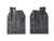 1966 - 1967 Chevelle Door Jamb Quarter "U" Rubber Seals, Pair, Hardtop and Convertible