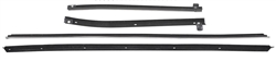1970-1972 Chevelle Outer Windowfelt Set, Convertible, 4 Piece, Authentic OE Style
