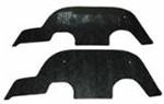 1966 Chevelle Inner Fender A Arm Flaps Seals, Pair