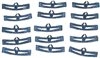 1968 - 1969 Chevelle Hood to Cowl Seal Clips Set, Steel