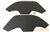 1968 - 1972 Chevelle Inner Fender A Arm Flaps Seals, With Steel Inner Fenders, Pair