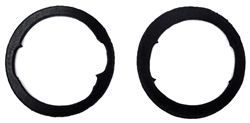 Door Lock Cylinder Rubber Gasket Seals, Pair