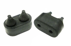 1968 - 1972 Chevelle Door Rubber Bumpers Stoppers - Pair