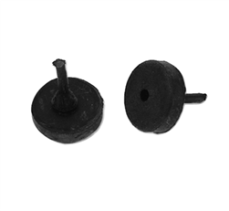 1964 - 1972 Chevelle Trunk Deck Lid Rubber Bumper Stoppers - Pair