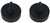 1968 - 1979 Nova Trunk Deck Lid Rubber Bumpers, Pair