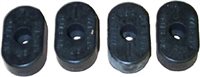 1967 - 1975 Nova Seat back bumpers (set of 4), Set