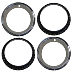 14 X 7 Wheel Trim Rings Set, Rally Wheel Style, Set Of 4