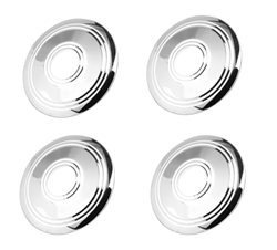 Rally Wheel Police Style Center Caps Set
