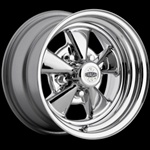 Classic Cragar S/S Chrome Plated Wheel 15 x 8 Uni-Lug