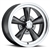 VISION 141 LEGEND 5 Spoke Wheel Rim Gunmetal with Machine Lip, 15X7