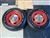 Chevy Rally Wheels with Firestone F70-15 Wide Oval Tires, Pair