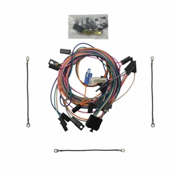 1968 - 1972 Nova Console Wire Harness, with Custom Autometer Gauge Package