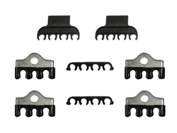 Valve Cover Spark Plug Wire Retainer Set, Small Block