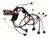 1970 Chevelle Dash Harness, With Round Dash Pods, With Factory Gauges