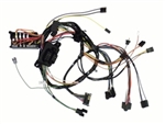 1972 Chevelle Dash Harness, With Round Dash Pods, With Warning Lights, With Seat Belt Warning