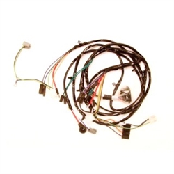 1967 Chevelle Front Headlight Wiring Harness, With Warning Lights