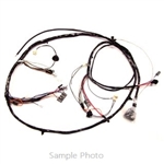 1968 Chevelle Front Light Wire Harness, V8, With Warning Lights  -  Altdi