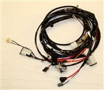 1971 Chevelle Front Light Wiring Harness, V8, With Factory Gauges