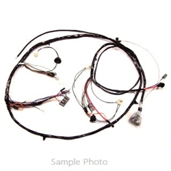 1971 Chevelle Front Light Harness, V8, With Warning Lights And A/C, Or All 396-454 C.I. - Altpi