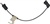 1972 - 1973 Chevelle Transmission Controlled Spark TCS Jumper Wire Extension Harness for Manual Shifter Models