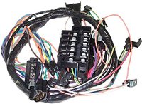 1972 Nova Engine Wiring Harness, 6 Cylinder With Warning Lights