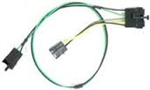 1970 - 1976 Nova Radio Power Extension Wiring Harness, With Single Front Dash Speaker