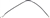 1966 - 1969 Chevelle Speaker Ground Wire Harness, Convertible