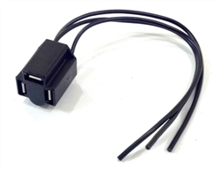 1968 - 1972 Nova Front Headlight Wiring Harness Connector Plug, Each