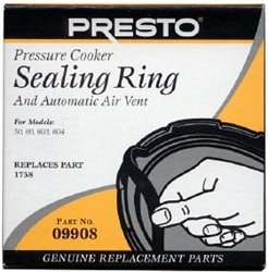 Presto Pressure Cooker Gasket 9908
