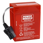 Power Wheels 6V Red Battery