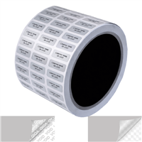 Round Foil Tamper Evident labels, Round Foil Tamper Evident seals, Round Tamper Evident stickes