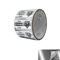 Tamper Evident Metallized Seal, Tamper Proof Metallized Seal, Metallized Security Seal, Metallized Warranty Seal