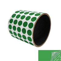 250 Green TamperColorÂ® Tamper Evident Security Label Seal Sticker, Circle 0.5" (13mm).