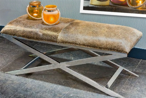 Grena Cowhide Bench