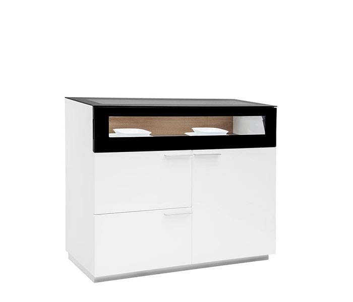 Citra Buffet in White Lacquer