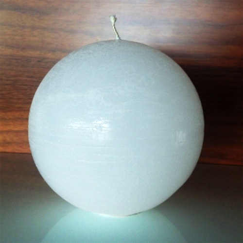 Rustique Ball Modern Candle 4" - Champagne