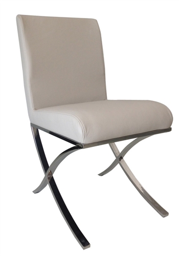 Ruffano Modern Dining Chair in Grey