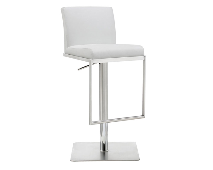 Clay Modern Barstool White