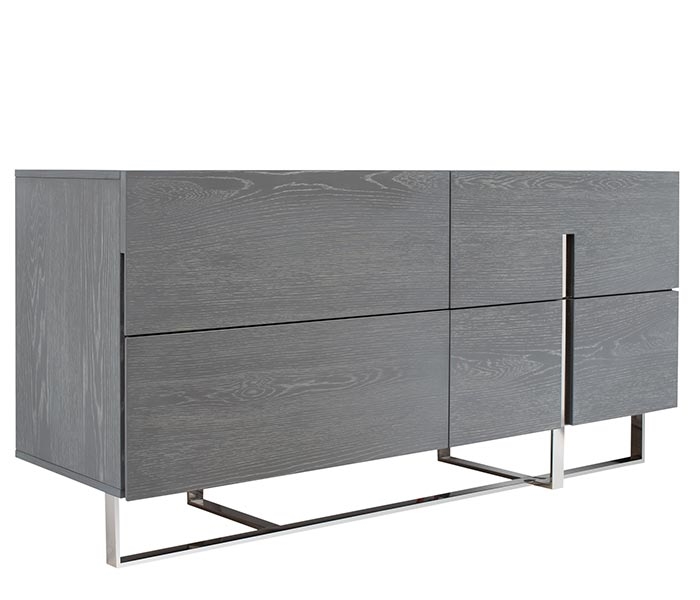 Lugo Modern Cabinet in Grey OAK